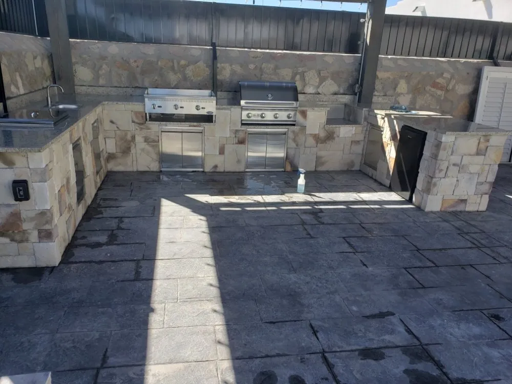 Trusted landscape design for residential properties in El Paso, TX by U Do It Concrete & Landscape