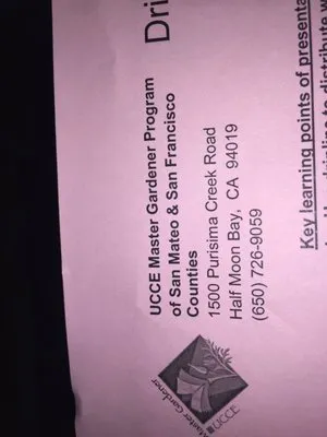 Ucce Master Gardeners of San Mateo & San Francisco Logo