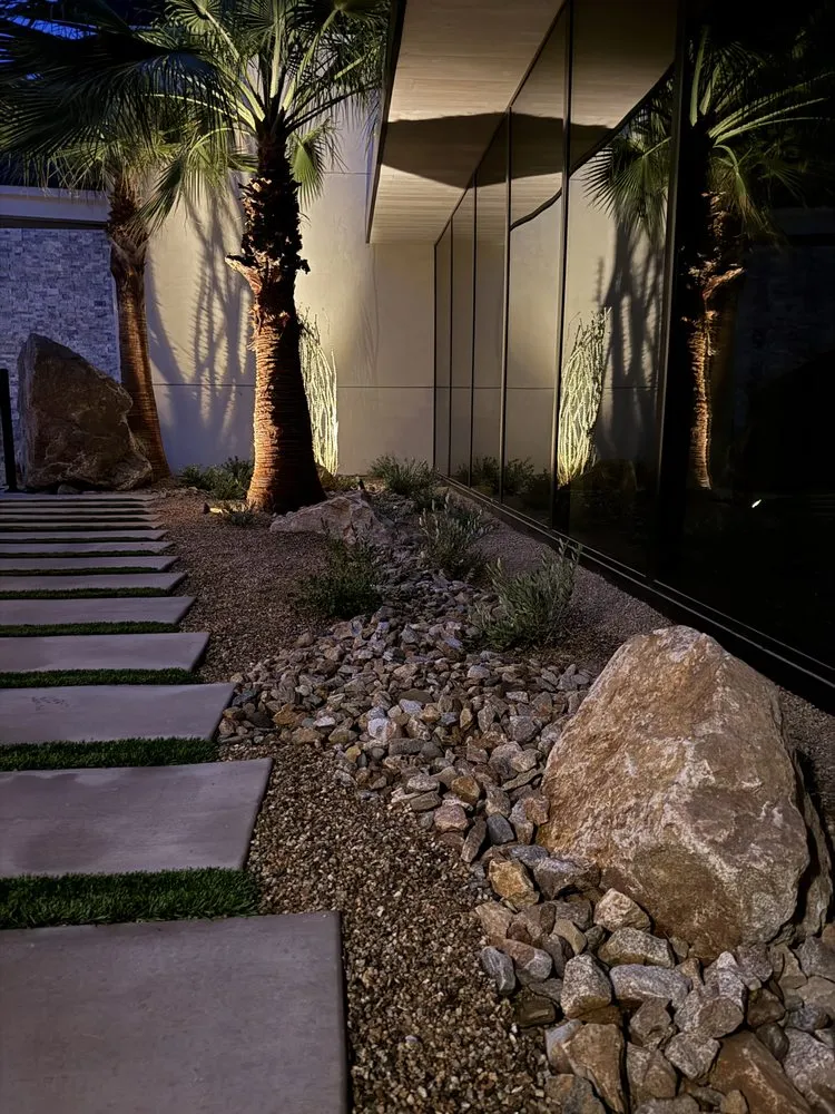 Custom garden landscaping for residential properties in Indio, CA by UDesign Landscape
