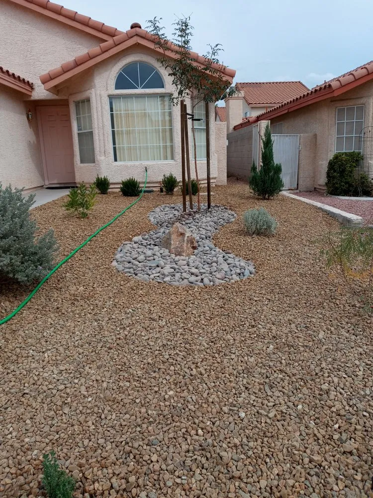 Professional lawn care service with custom design in Las Vegas, NV by Ugarte Landscapes & Irrigation Repair