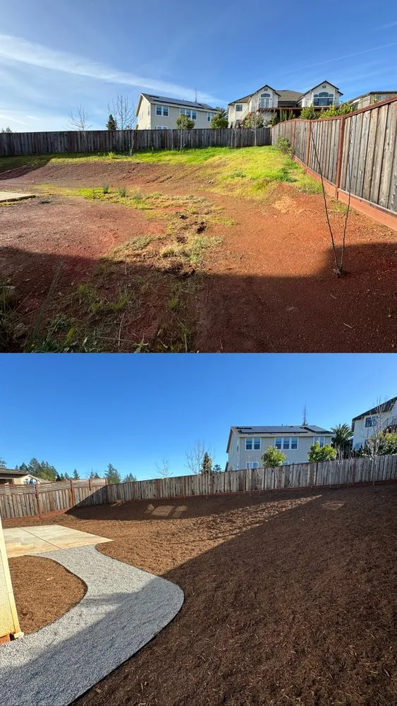 Custom yard cleanup service in Larkfield-Wikiup, CA - UJA Landscape