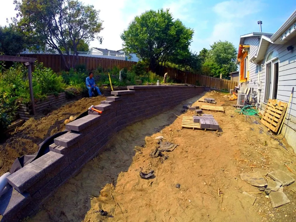 Top-rated landscape installation in Penns Grove, NJ by Ukie Retaining Walls
