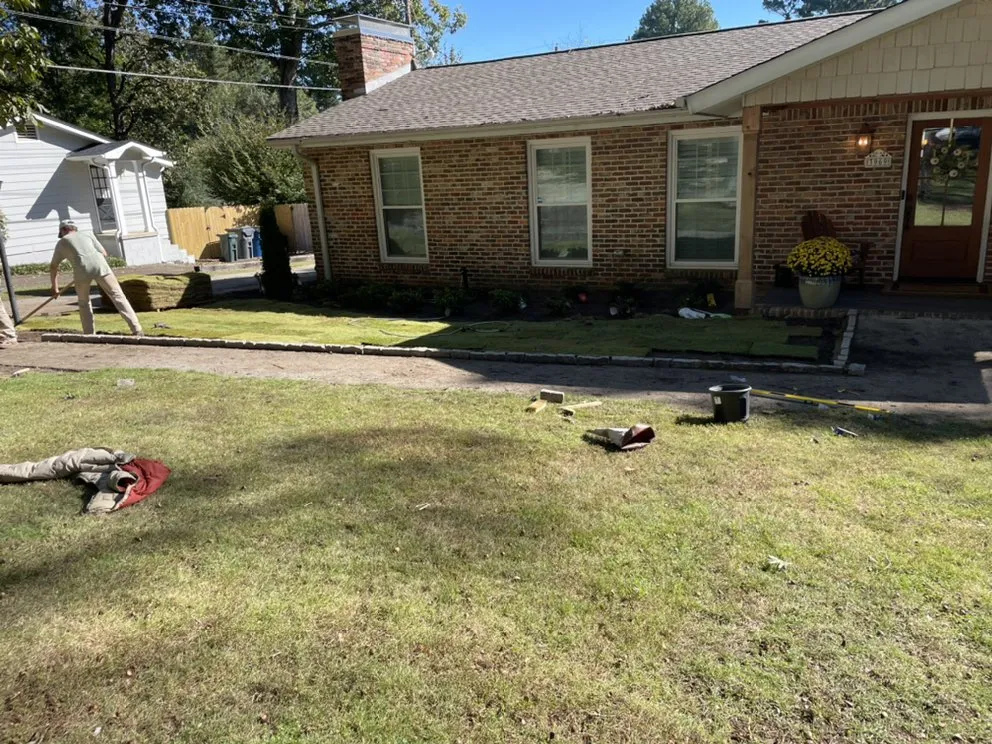 Custom lawn mowing service for outdoor upgrades in Hoover, AL by Ulch Mulch