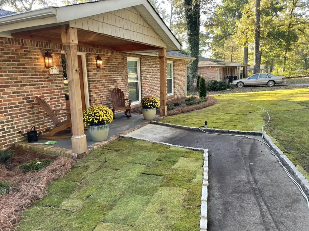 Custom landscaping services in Hoover, AL - Ulch Mulch