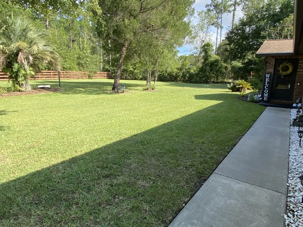 Top-rated lawn mowing service for homes in St. Augustine, FL by Ultimate Edge Lawn Service