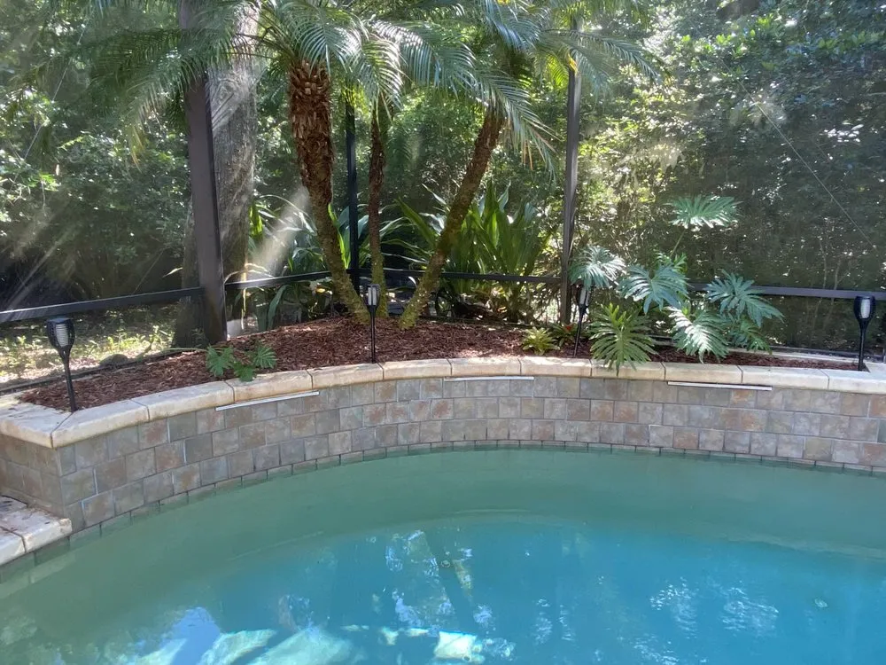 Professional landscape installation in St. Augustine, FL by Ultimate Edge Lawn Service
