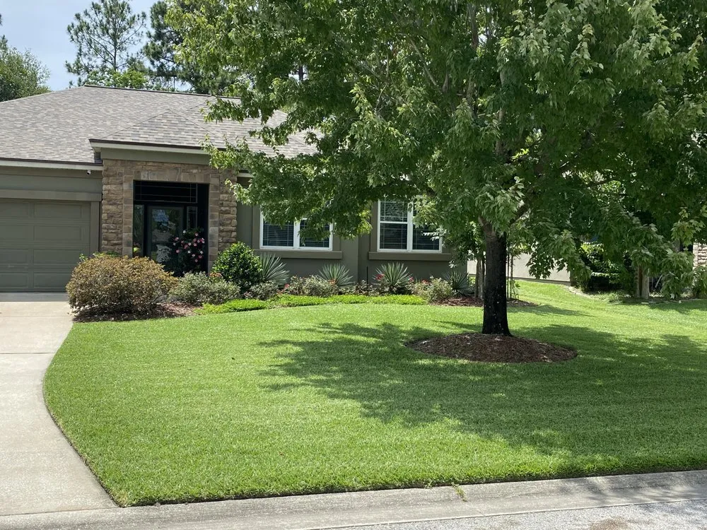 Custom landscape design in St. Augustine, FL by Ultimate Edge Lawn Service