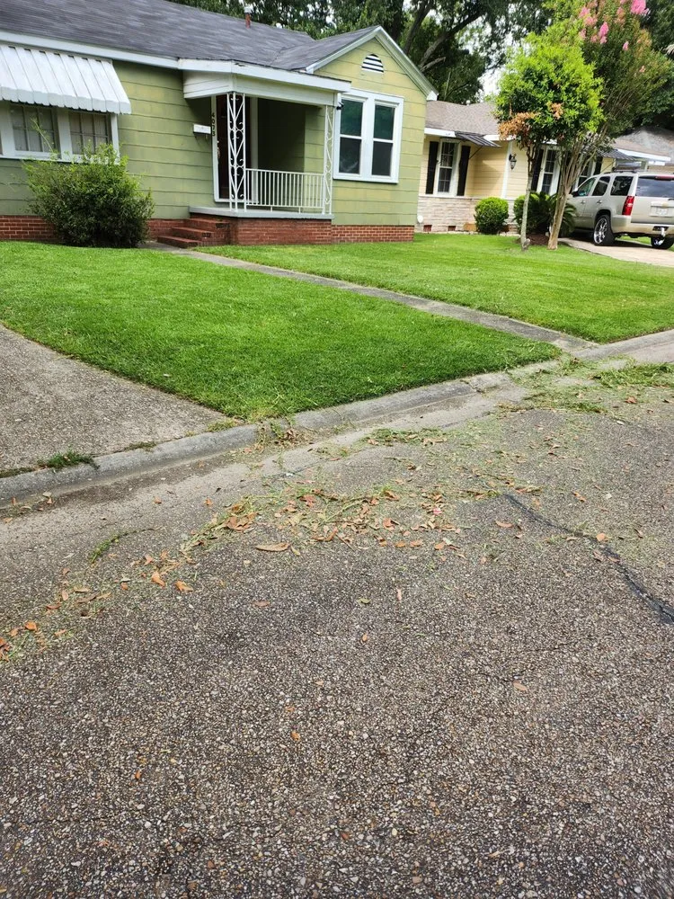 Professional lawn mowing service in Merrydale, LA by Ultimate Exterior