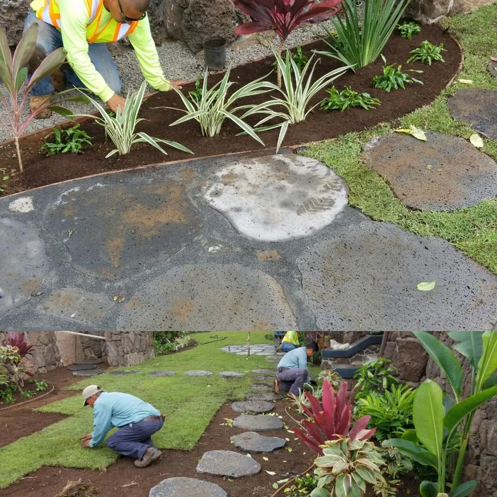 Expert residential landscaping in Honolulu, HI by Ultimate Innovations