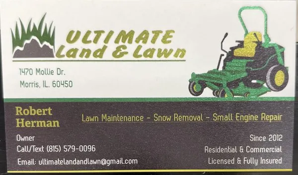 Ultimate Land & Lawn Logo