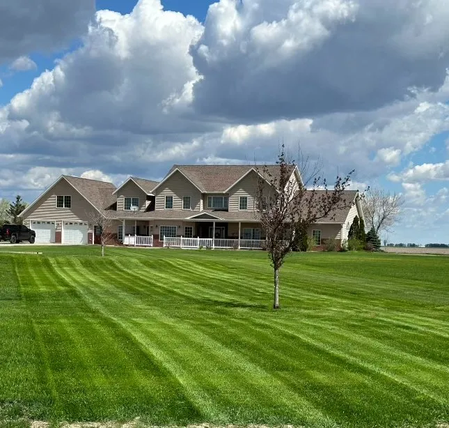 Custom landscape design in Warren, MN by Ultimate Landcare