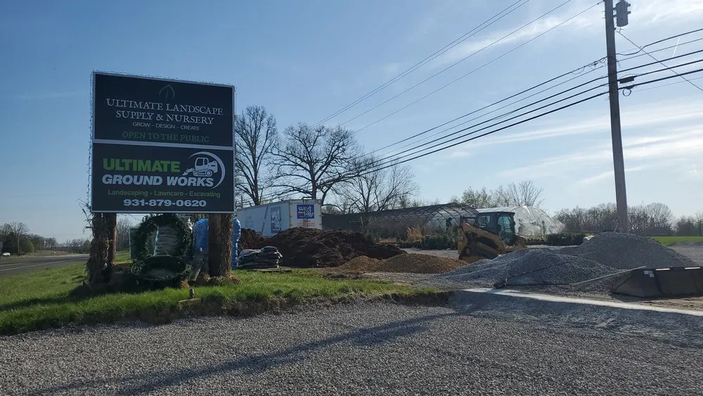 Affordable outdoor landscaping for homes in Jamestown, TN by Ultimate Landscape Supply & Nursery