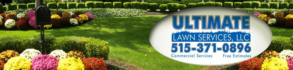 Local garden landscaping in Johnston, IA - Ultimate Lawn Services
