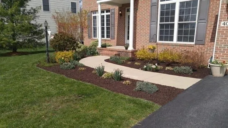 Custom landscape installation for beautiful yards in Taneytown, MD by Ultimate Outdoor Services