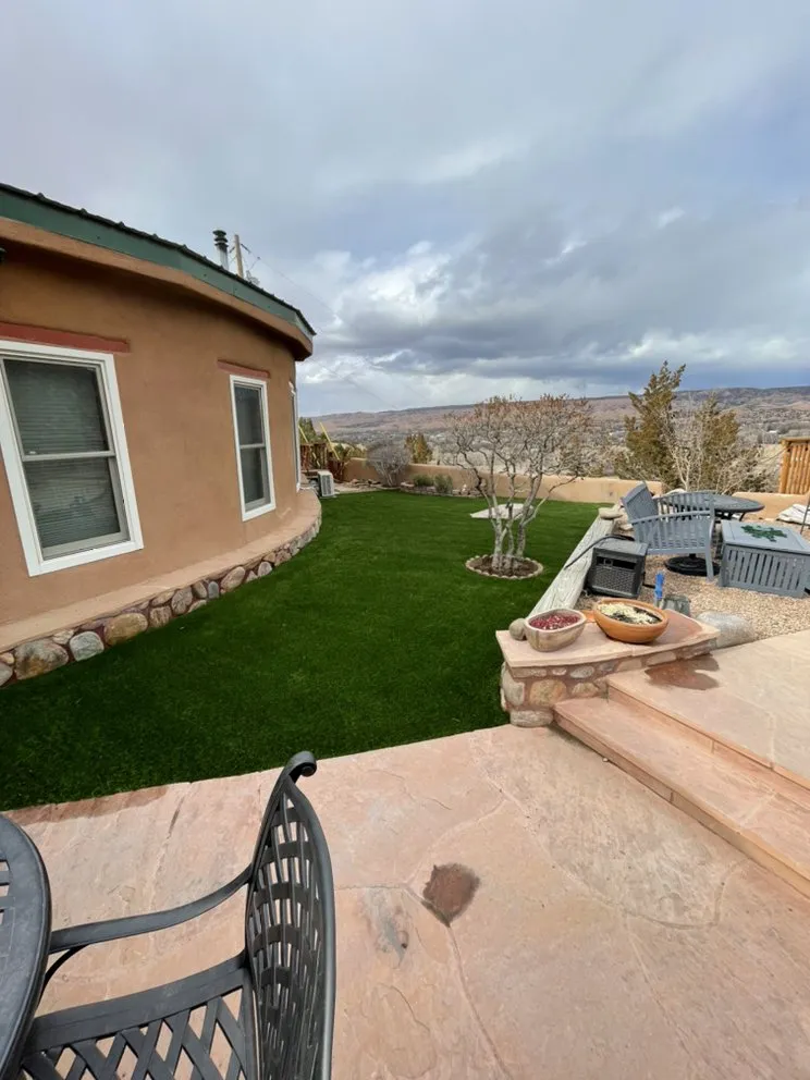 Professional landscape installation for beautiful yards in Rio Rancho, NM by Ultimate Syn-Turf