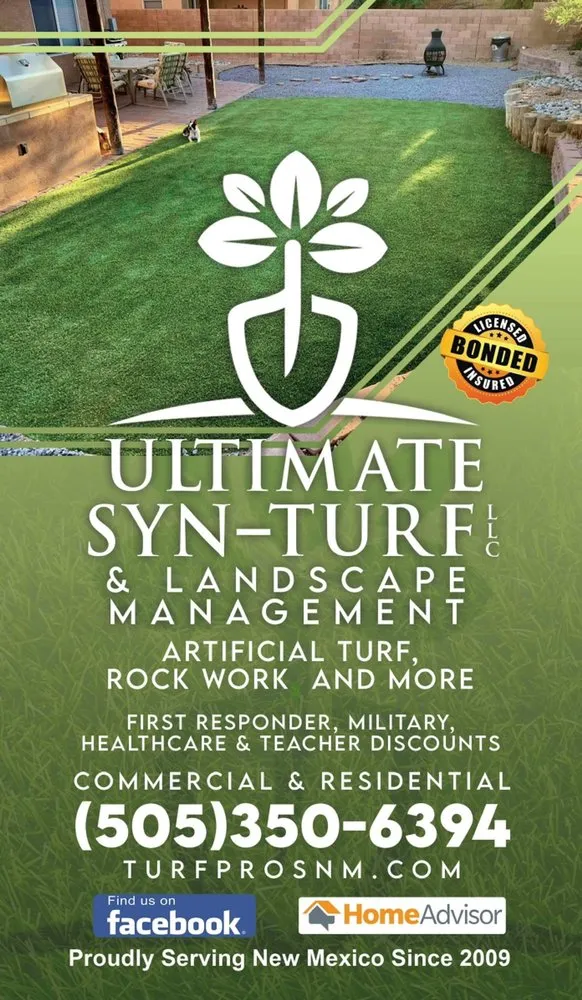 Affordable residential landscaping experts serving Rio Rancho, NM - Ultimate Syn-Turf