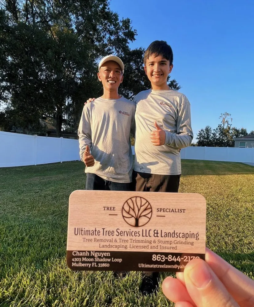 Expert landscape design with custom design across Mulberry, FL - Ultimate Tree and Landscaping Services