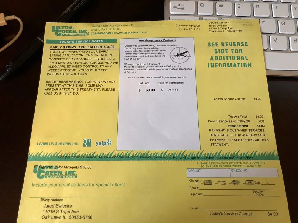 Top-rated yard maintenance for beautiful yards in Orland Park, IL by Ultra-Green