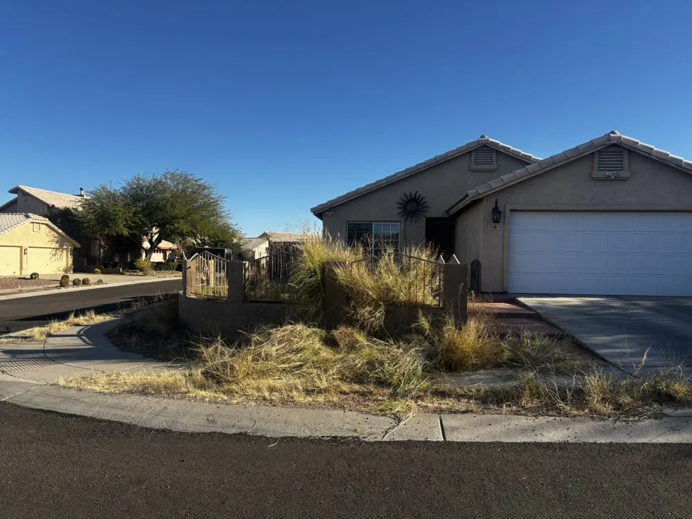 Top-rated lawn mowing service for homes in Tucson, AZ by Ultra Landscaping and Junk Removal