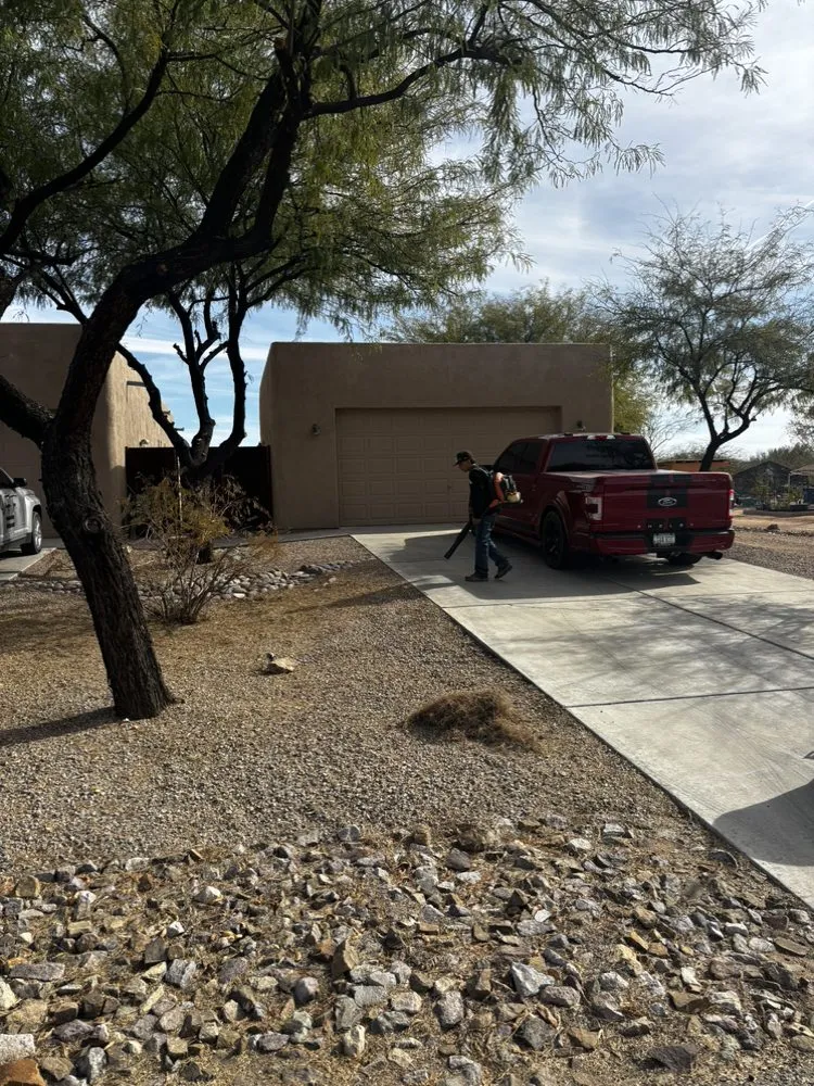 Trusted yard cleanup service for residential properties across Tucson, AZ - Ultra Landscaping and Junk Removal