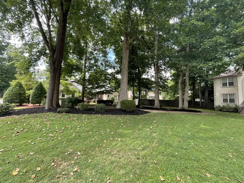 Custom garden landscaping for year-round maintenance in Newport News, VA by Umsteads Lawncare