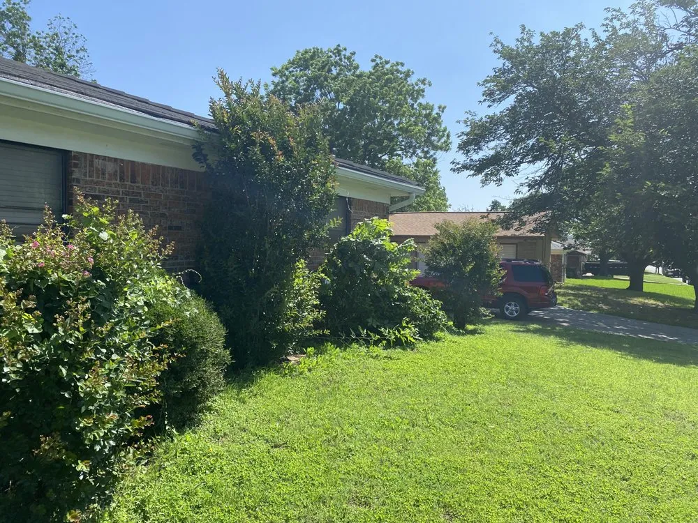 Professional garden landscaping for outdoor upgrades in Crowley, TX by Unbeleafable Lawn And Tree Services