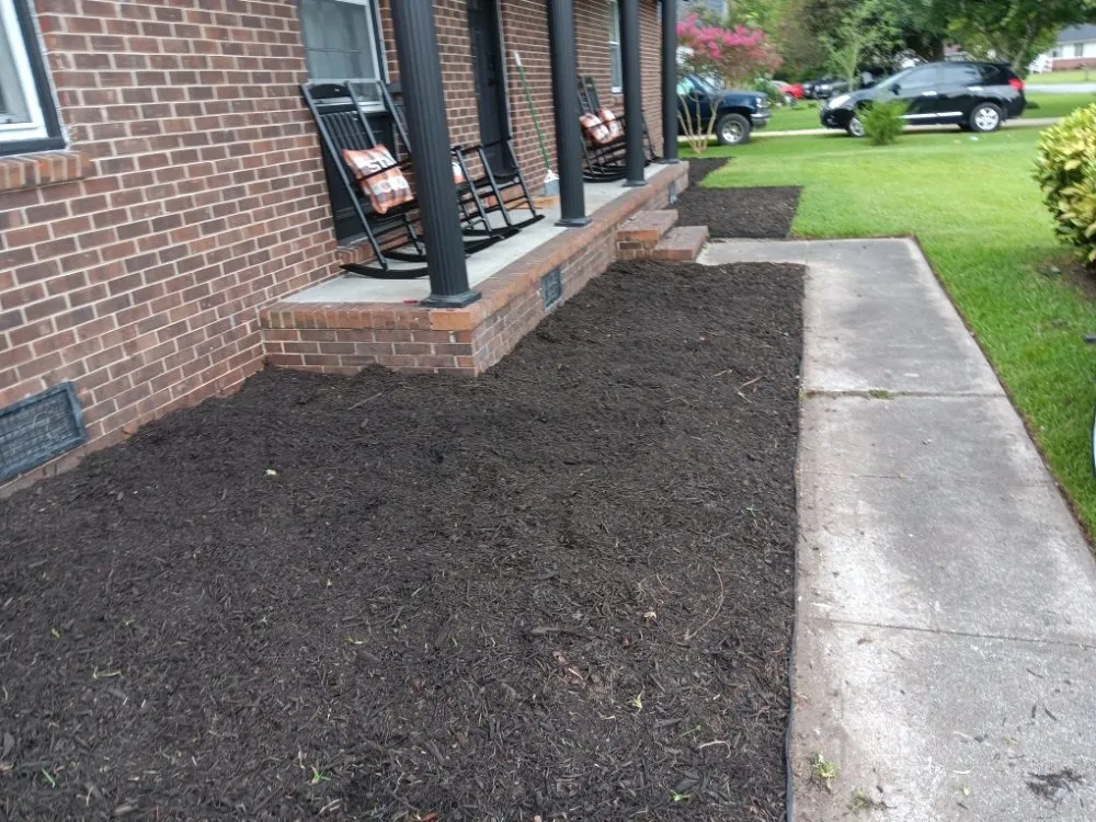 Custom landscape design for outdoor upgrades in Midway Park, NC by Uncle Joe's Lawn Care Services