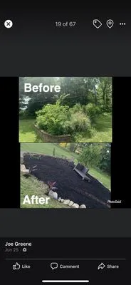 Uncle Jojo's Lawn Care and Landscape Logo