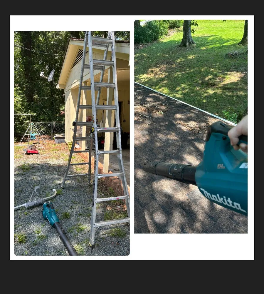 Custom garden landscaping for beautiful yards in Chapel Hill, NC by Unclutter Your Gutter