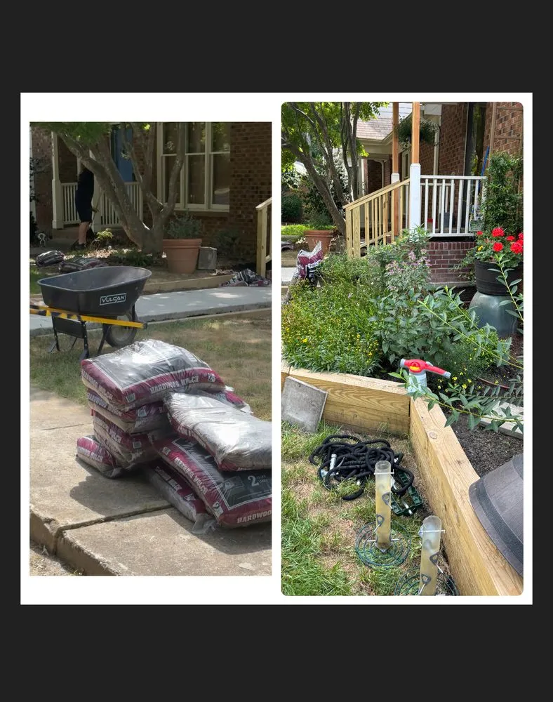 Expert residential landscaping for beautiful yards in Chapel Hill, NC by Unclutter Your Gutter