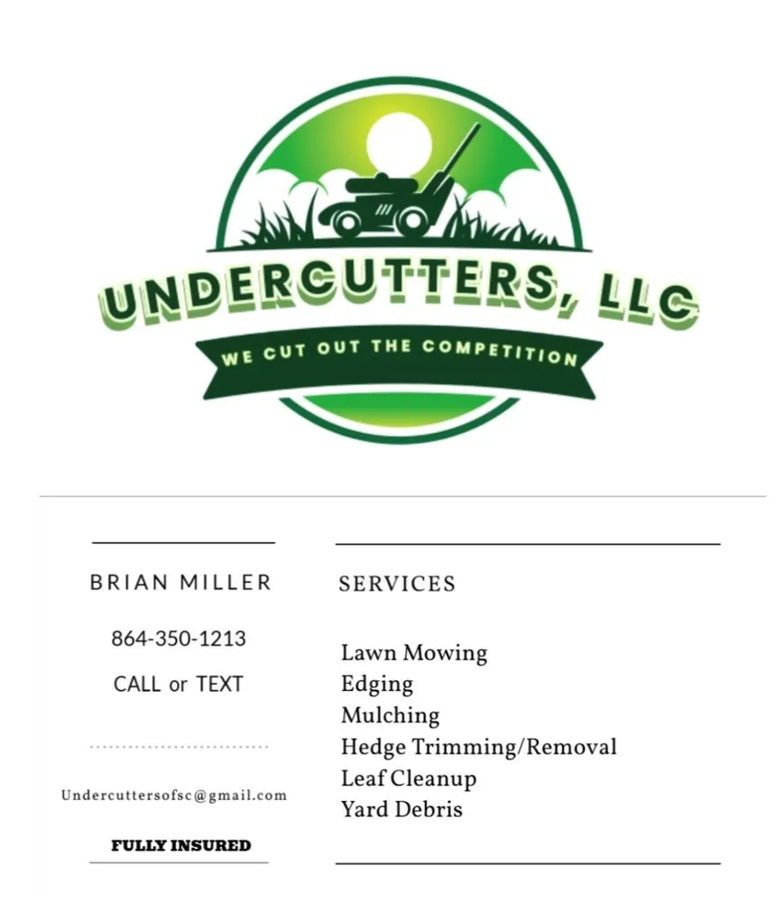 Expert landscaping services in Simpsonville, SC by Under Cutters