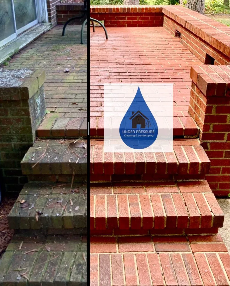 Expert landscape installation for residential properties in Farmville, VA by Under Pressure