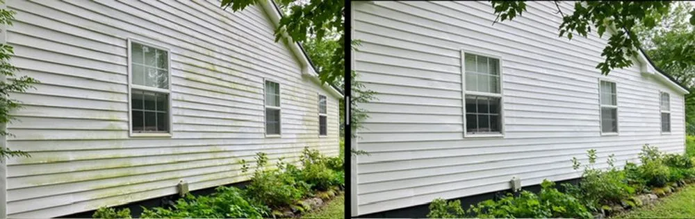 Custom yard maintenance in Farmville, VA by Under Pressure