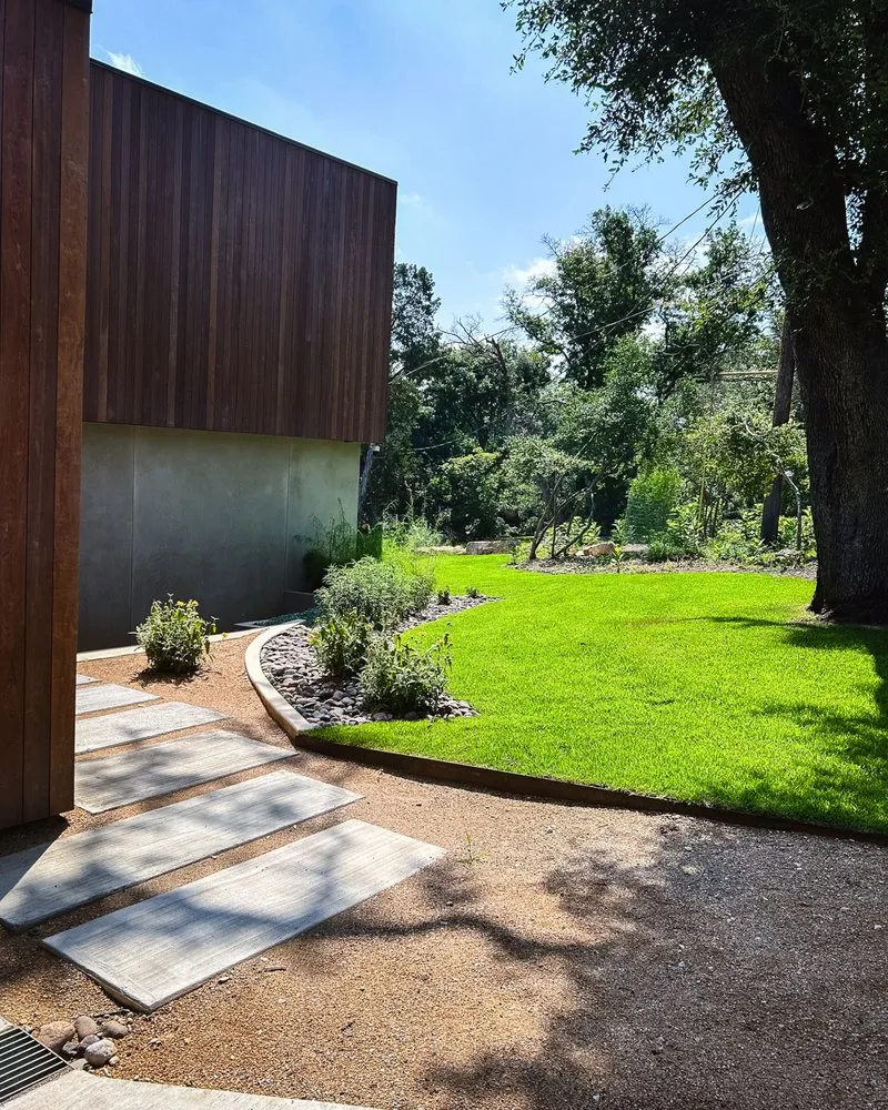Expert garden landscaping in Austin, TX by Under the Oak Canopy
