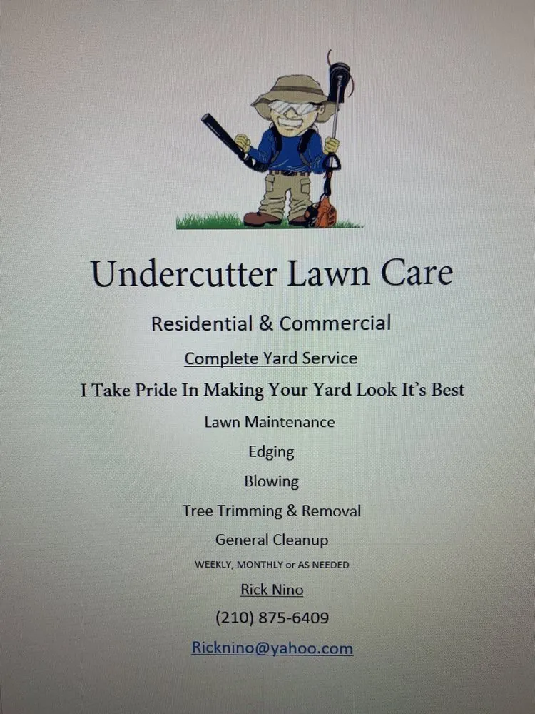 Reliable yard cleanup service experts serving Poth, TX - Undercutter Lawn Care