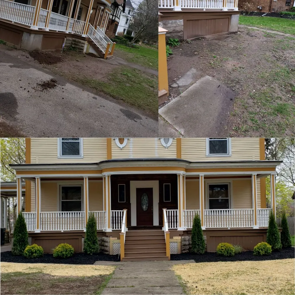 Local garden landscaping for residential properties in Greece, NY by UnderCutters Landscape