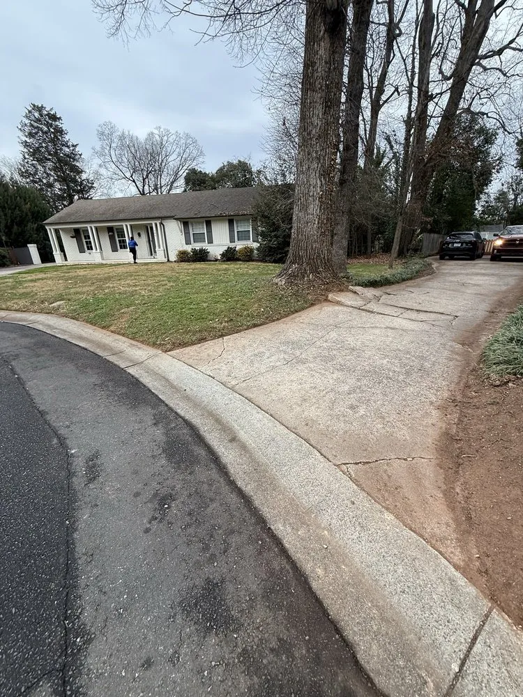 Custom landscape installation with custom design across Charlotte, NC - Underdog Landscaping