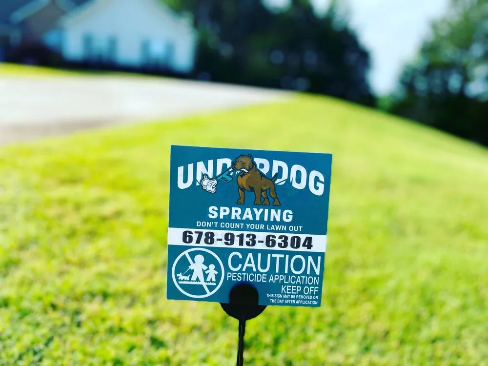 Local yard maintenance for residential properties in Fairburn, GA by Underdog Spraying