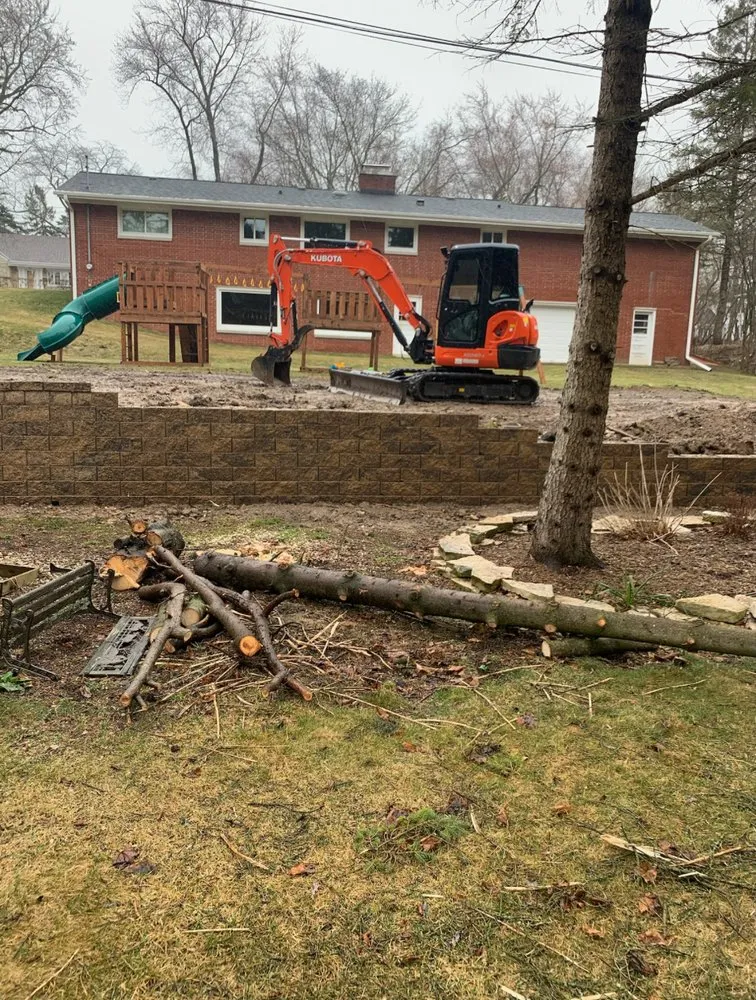 Trusted yard maintenance for year-round maintenance across Saukville, WI - Underground Excavating