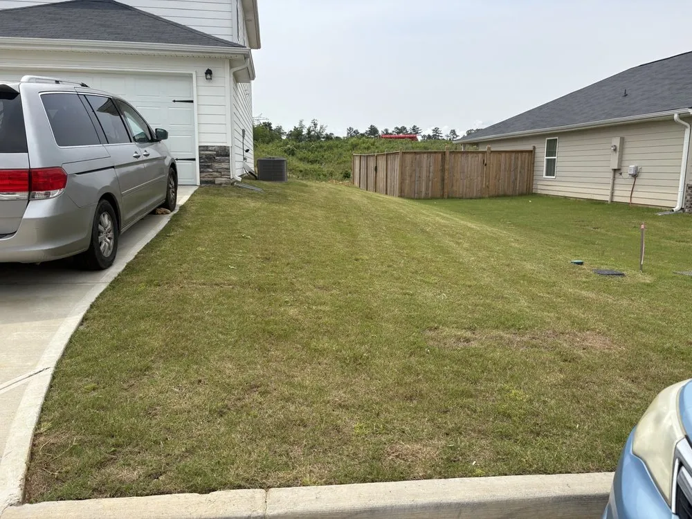 Local lawn mowing service for residential properties in Silver Creek, GA by Underwood Lawncare & Services