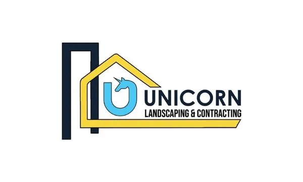 Unicorn Contracting and Landscaping Logo