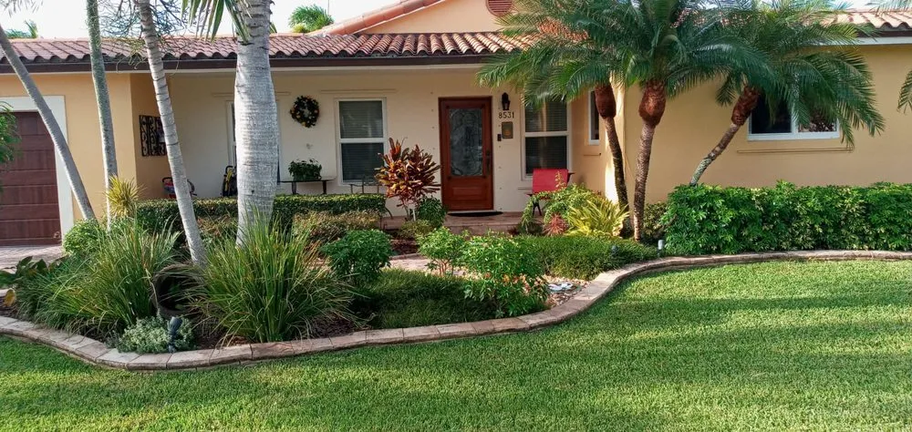 Expert residential landscaping in Miami, FL by Unik Lawn Care