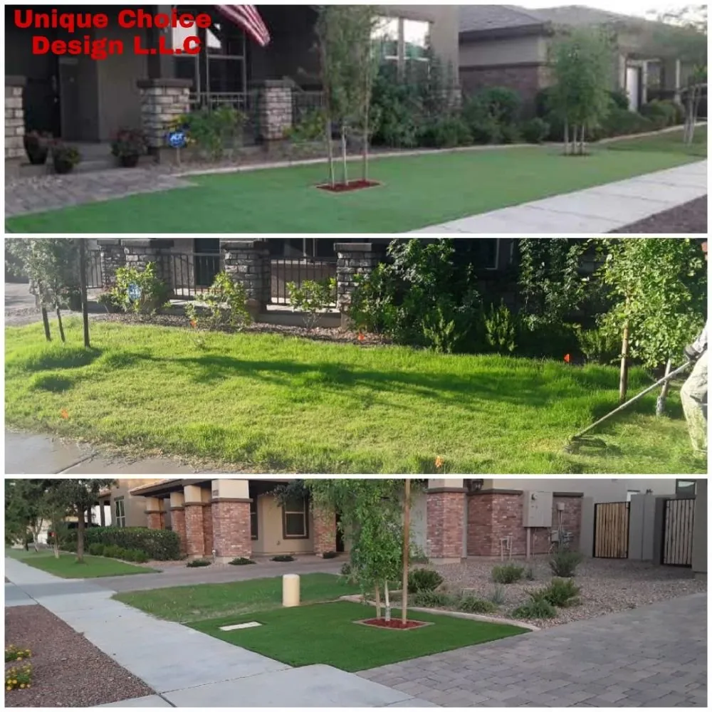 Top-rated landscape design for beautiful yards in Phoenix, AZ by Unique Choice Design