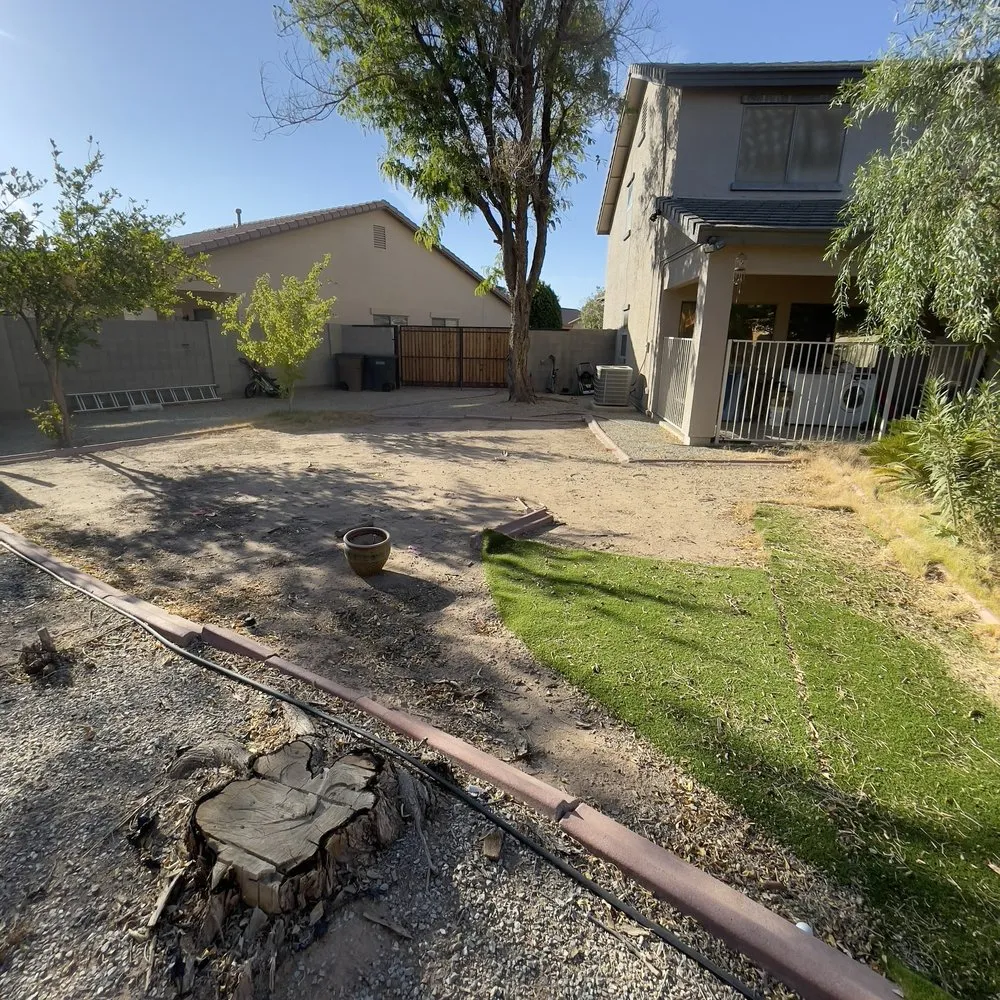 Reliable yard cleanup service in Phoenix, AZ by Unique Choice Design