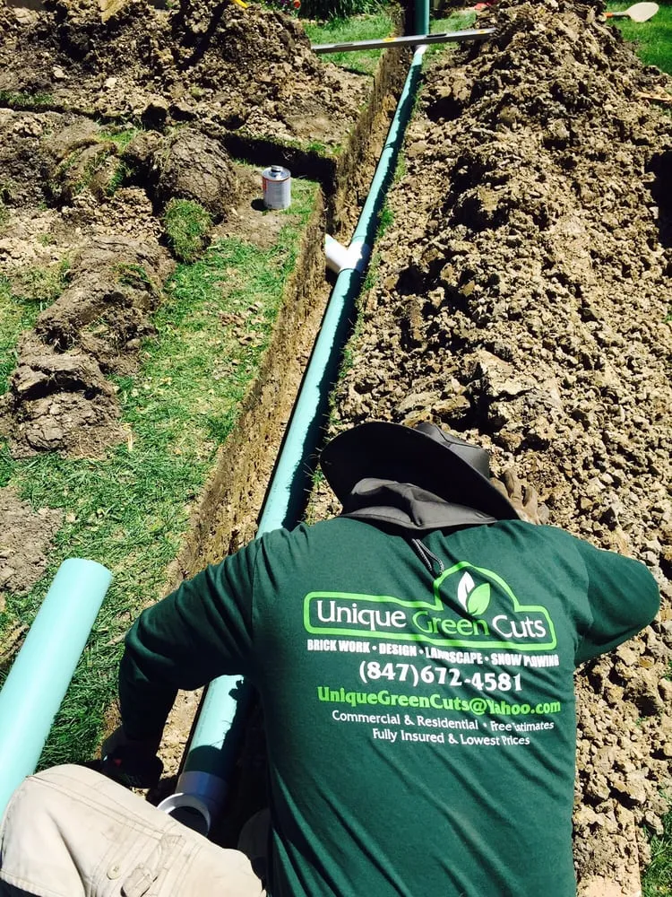 Professional outdoor landscaping in Waukegan, IL by Unique Green Cuts Landscape & Design