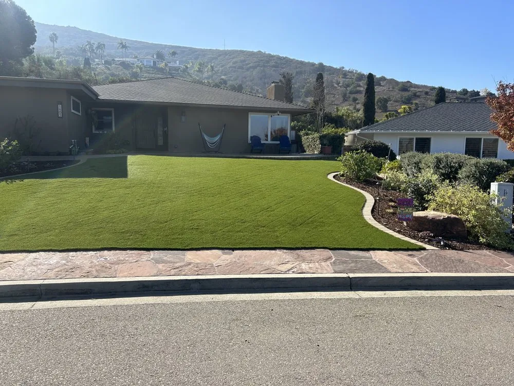 Professional lawn care service in Valley Center, CA by Unique Irrigation & Landscape