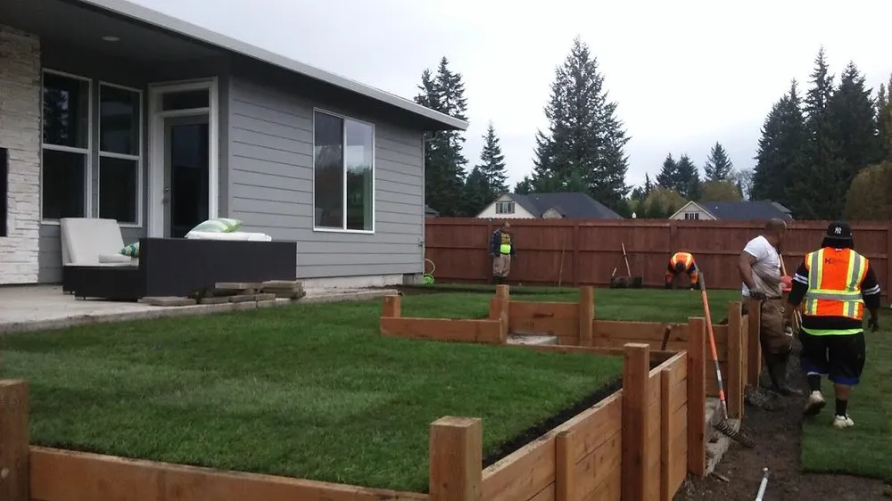 Reliable landscape installation with custom design in Portland, OR by Unique Landscape & Construction