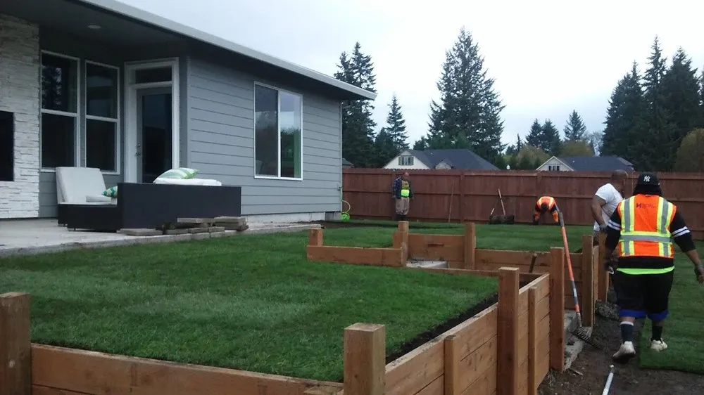 Local yard cleanup service for beautiful yards in Portland, OR by Unique Landscape & Construction