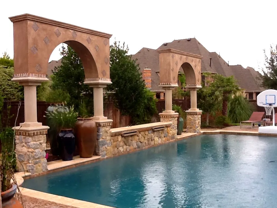 Affordable outdoor landscaping with custom design across Colleyville, TX - Unique Landscaping