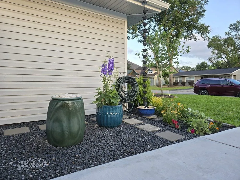 Reliable yard cleanup service for beautiful yards in Houston, TX by Unique Quality Lawn Care & Landscaping